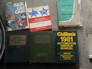 Photo Chilton, Motors Auto and other classic Manuals