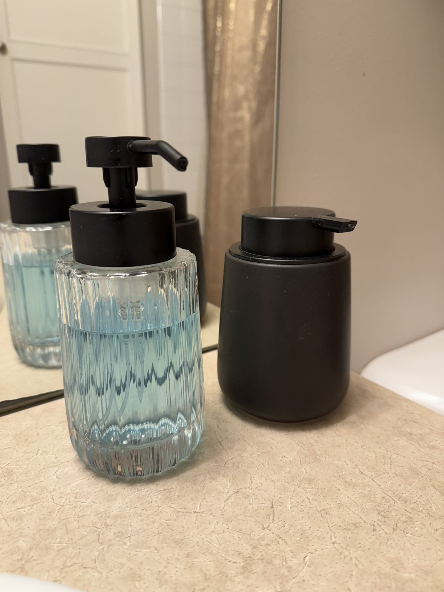 Soap + Moisturizer Bottle Set