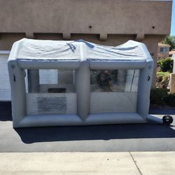 Inflatable Paint Booth