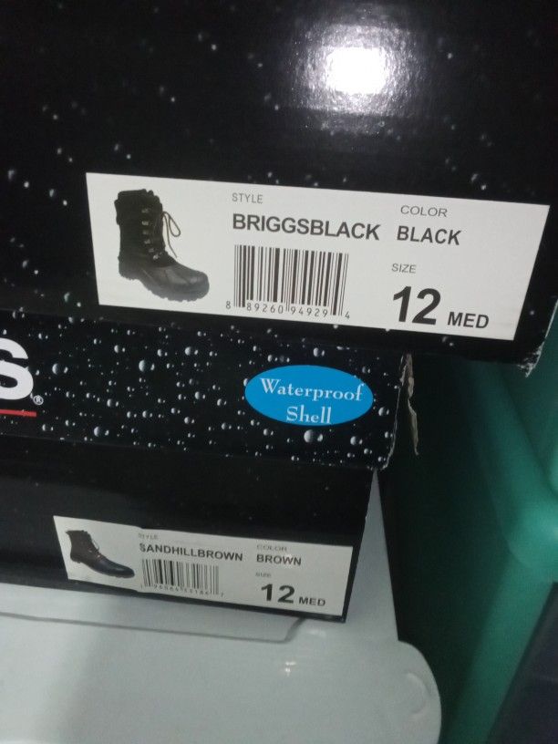 Brand New Totes Winter Waterproof Boots Liquidation Sale