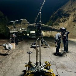 12ft Jib Crane with Crab Dolly & Vibration Isolator & 25lb Weights