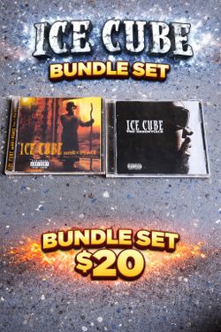 Ice Cube CD Bundle Set – Hip-Hop Classics 🔥