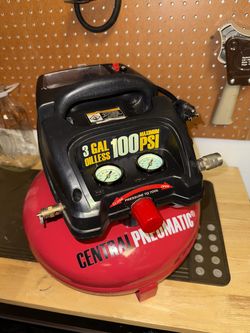 Air compressor basically new