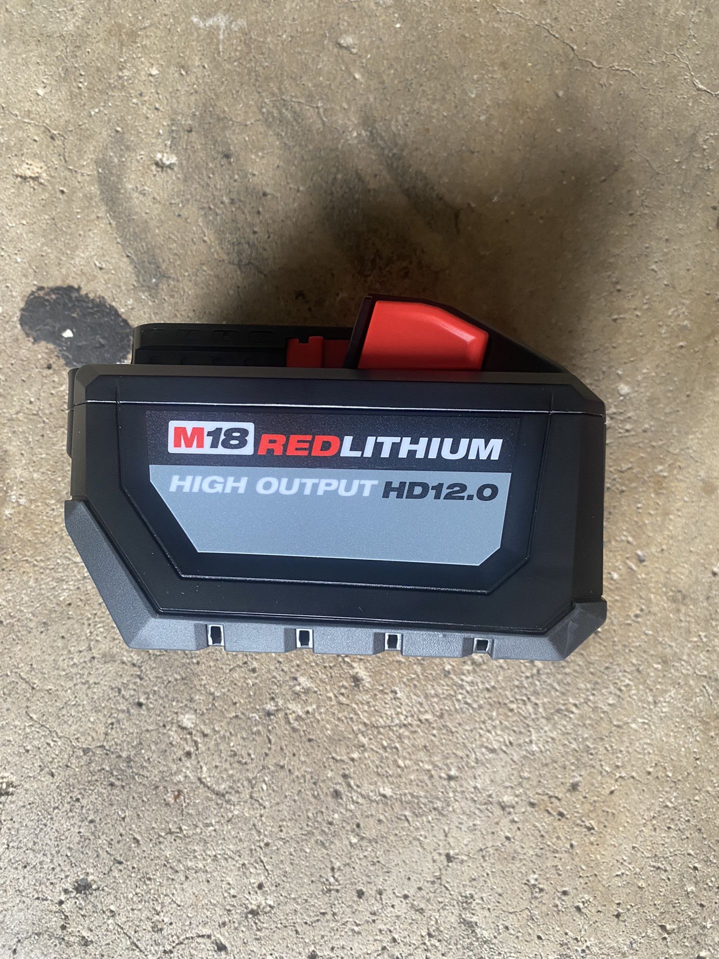Milwaukee M18 Red Lithium High Output HD12