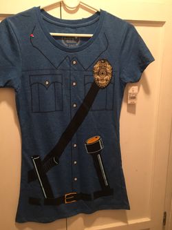 Brand new costume Cop shirt