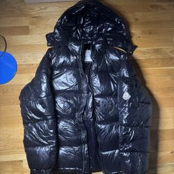 Large Men’s Black Moncler Maya Puffer Jacket