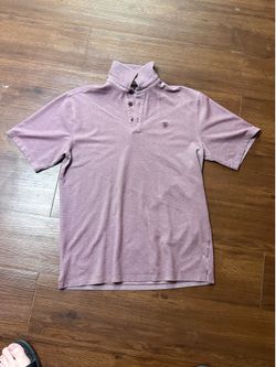 AriatTEK Heat Series Polo Purple Quiet Luxury Golfcore Western Tech