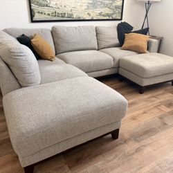 3 Piece Sectional With Left Arm Facing Chaise