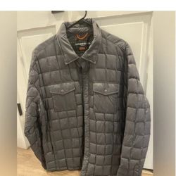 Hawke & CO BUTTOM UP SHIRT LUGHT WEIGHT PACKABLE JACKET