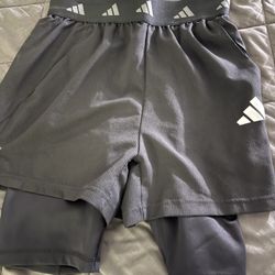 Adidas Black Men’s Slim Fit Shorts Small