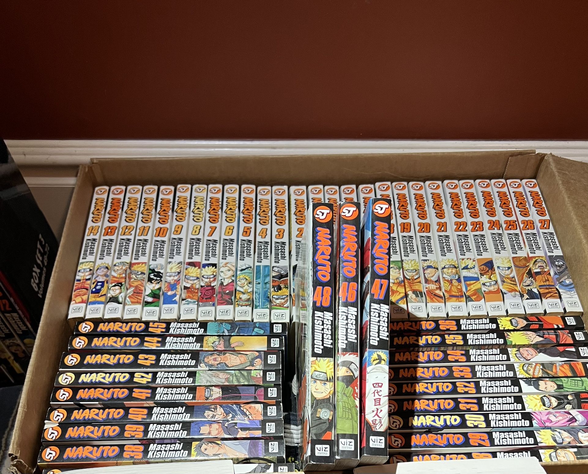 Naruto Manga Complete Set