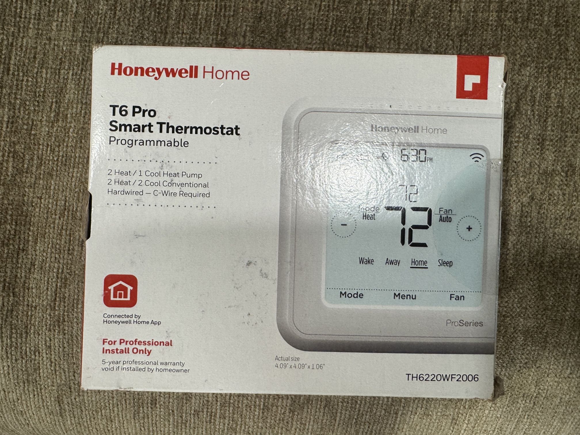 Honeywell Thermostat WiFi