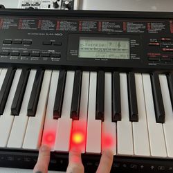 Casio LK-160 Keyboard Key Lighting System