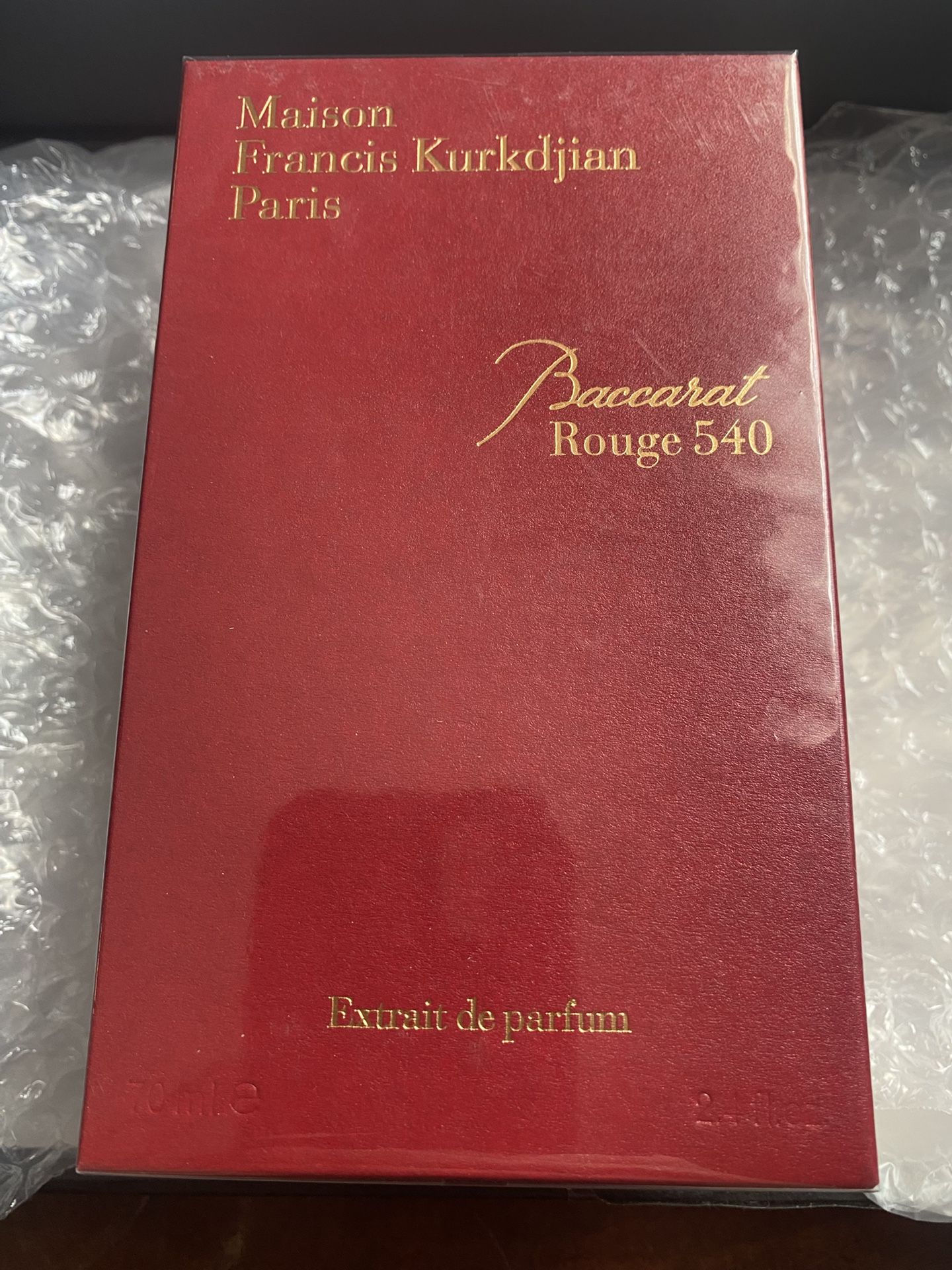 Baccarat Rouge 540 Cologne