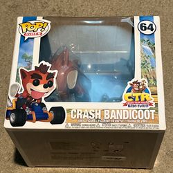 Funko Pop! Rides: Crash Bandicoot - Crash Bandicoot #64