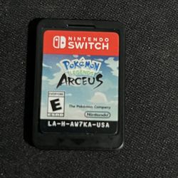 Pokemon Legends Arceus