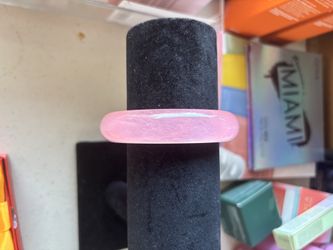 Pink jade 62 mm new cones with satin red box
