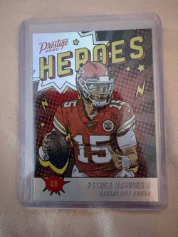2020 Panini Prestige Patrick Mahomes II Heroes #HE-PM Chiefs