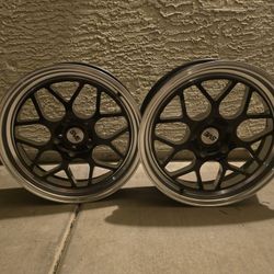 SVE Drag Comp Front Mustang Drag Wheels 18x5