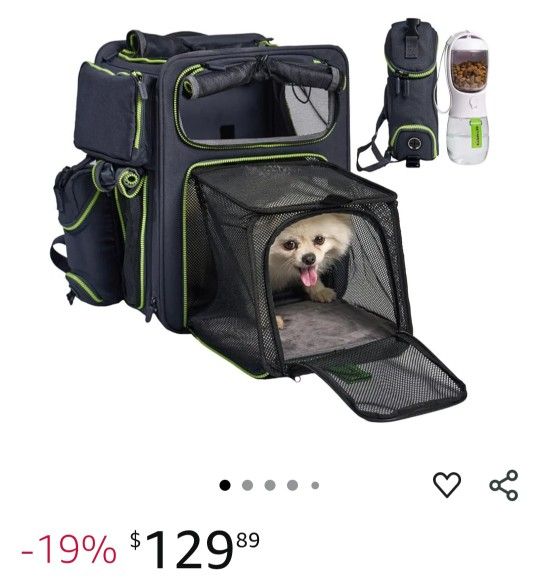 Cat Backpack Carrier & Dog Car Seat