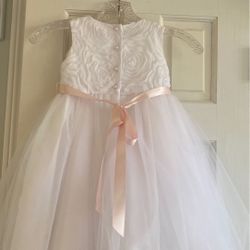 Flower girl dress toddler  4