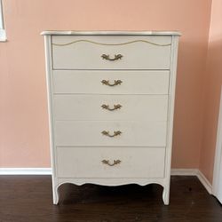 Pretty White Dresser 