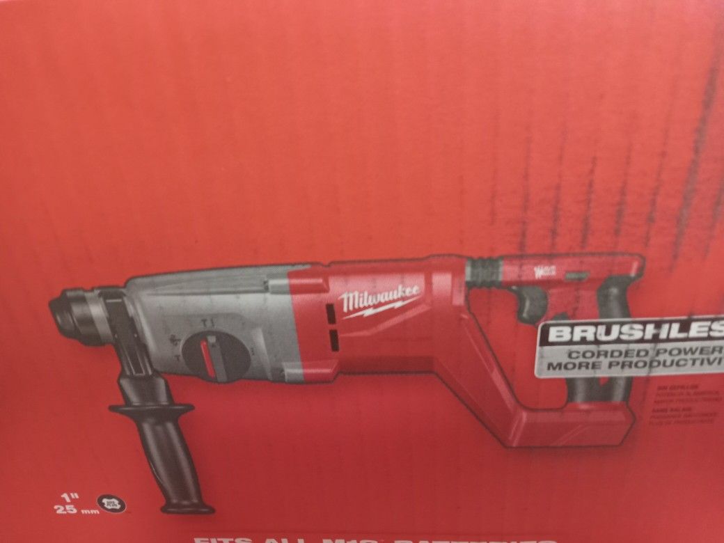 Milwaukee Brushless 1 In Rotary Hammer Sds Plus