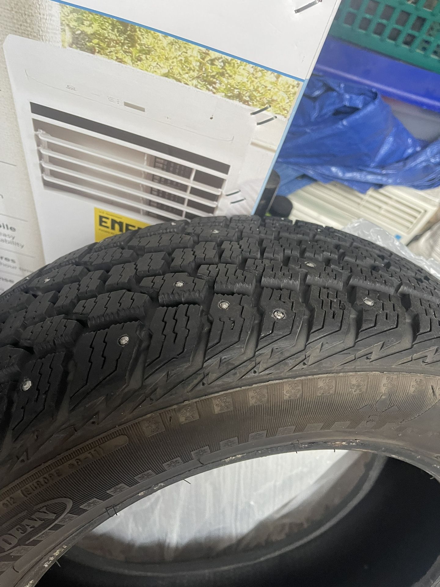 Studded Snow Tires 205-60-16