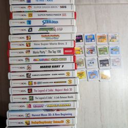 Nintendo 3ds Video Games Ds 2ds Mario Luigi Donkey Kong Pokemon Zelda Kirby