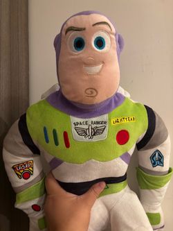 Soft Buzz Lightyear plush toy - 24 inches tall.