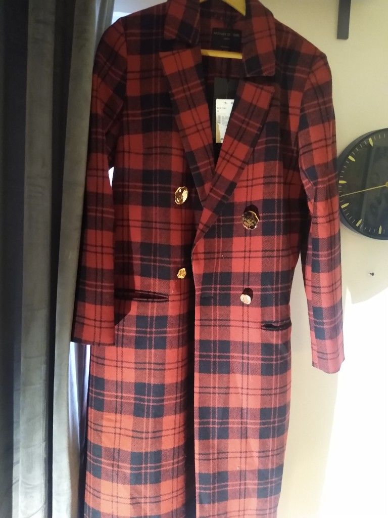 MOTHER OF PEARL ...Long Trench Coat High End Original Price