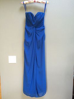 Mori Lee blue dress