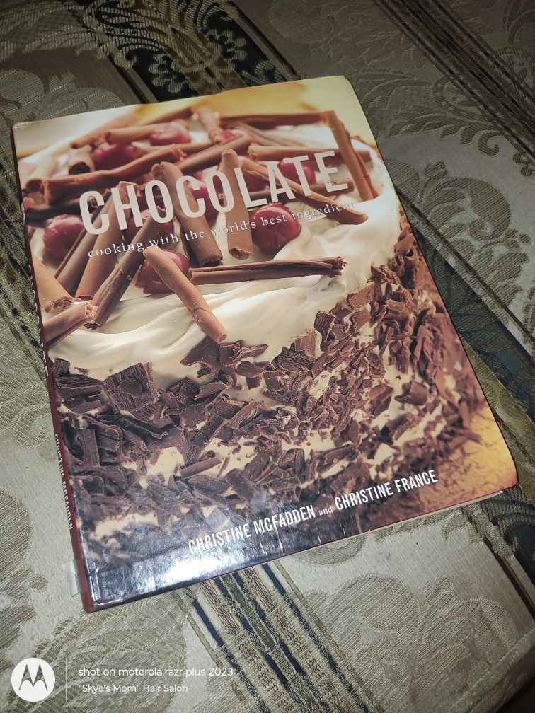NEW Classy "Chocolate" Recipe Book Only $1!!!