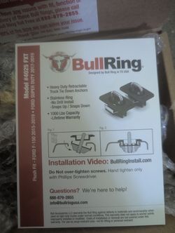 BullRing Retractable Anchor For Ford F150