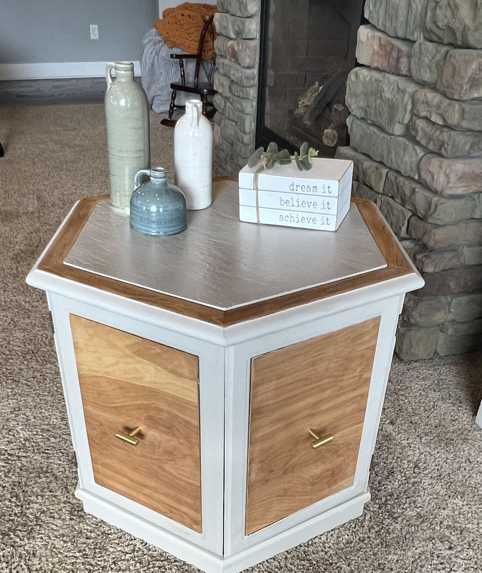 Modern Farm House End Table