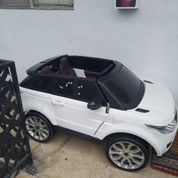 KIDS TOY 12 VOLT ELECTRIC LAND ROVER CAR(READ DESCRIPTION)