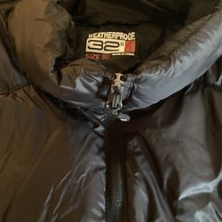 MEN WATERPROOF BLACK PUFFER JACKET  XXL $20