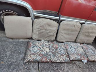 All patio chairs cushions cojines para SILLA DE PORCHE OR patio