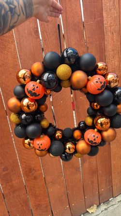 Halloween wreath