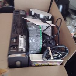 Box Full Of Games And Collectibles