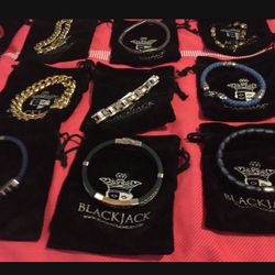 Black jack jewelry bracelets of all sorts brand new