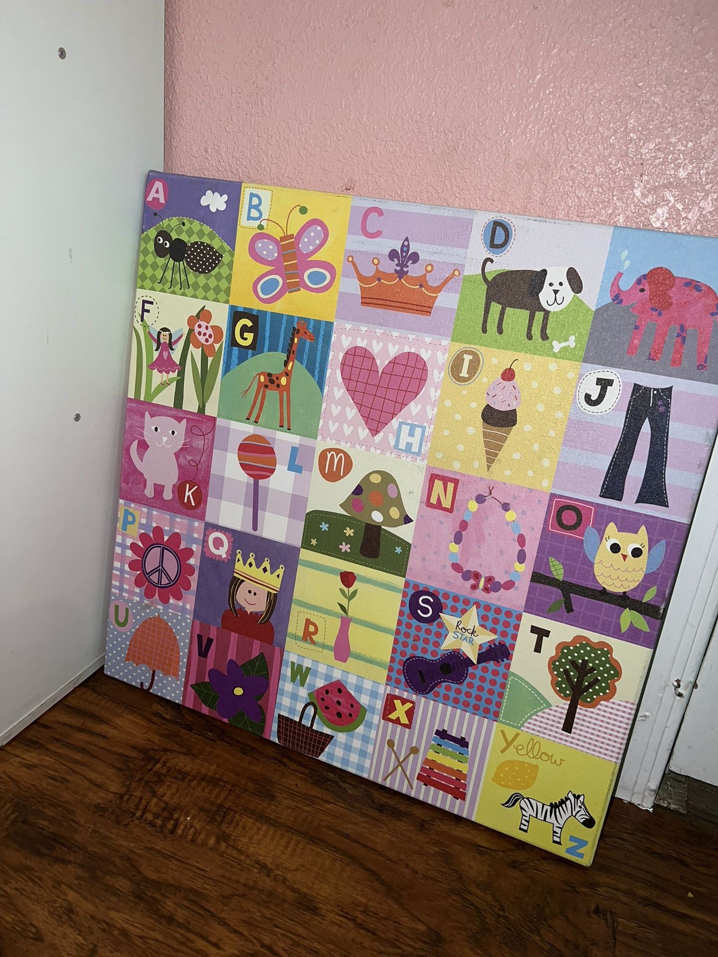 Nursery ABC Picture Frame