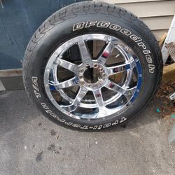 22" Tires & Deep Dish Rims