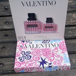 Valentino Born In Roma  Set Edp 3.4oz -1oz 