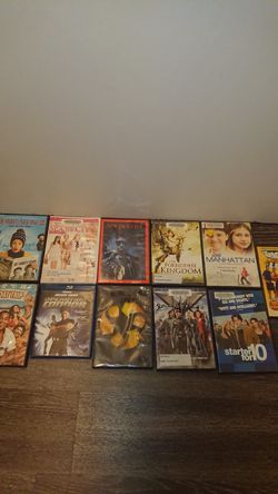 11 Blu-ray and DVDs