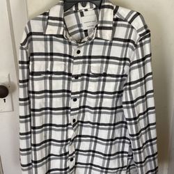 American Eagle Super Soft Plaid Shirt – XS