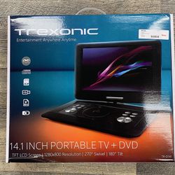 TREXONIC TR-D141 PORTABLE TV IN THE BOX