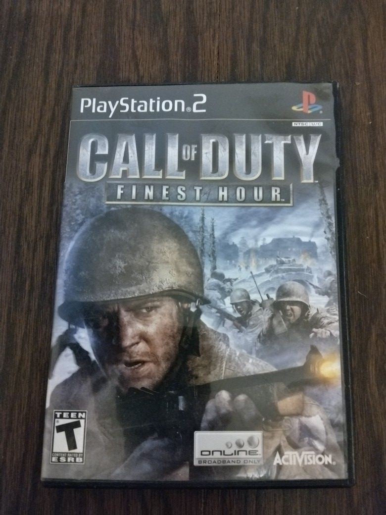 Call Of Duty Ps 2 Final Hour Game
