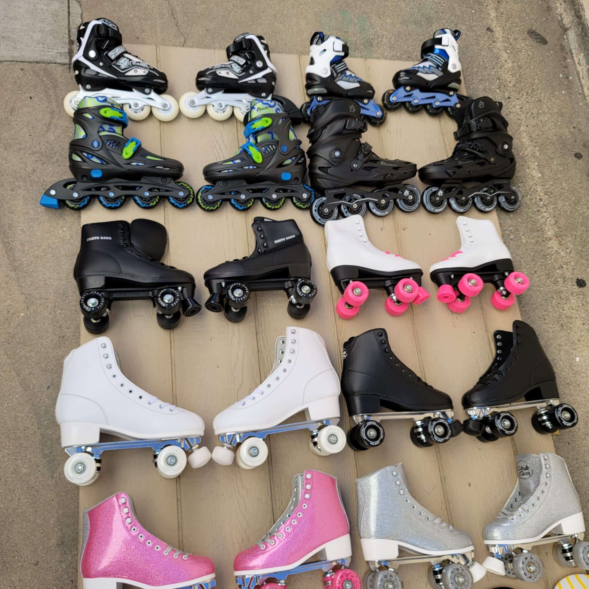 Roller Skate Roller Blades Different Size And Prices