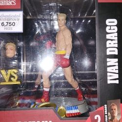McFarlane Movie Maniacs Rocky Ivan Drago Posed Figure 